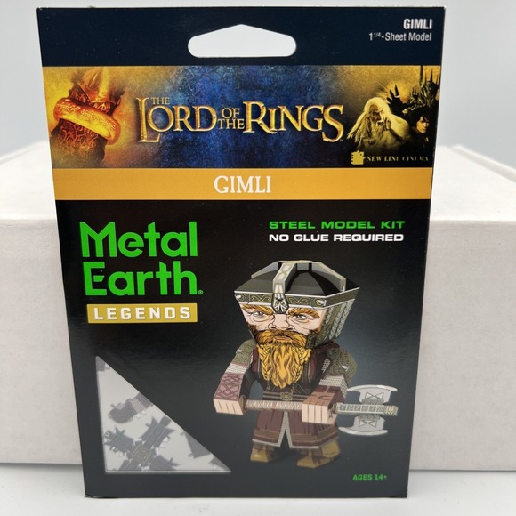 Other - Fascinations Metal Earth The Lord Of The Rings Gimli 3D Metal Model Kit MEM076